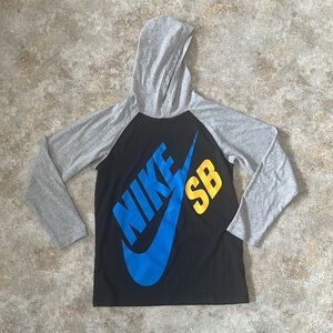 Nike Boys Hooded Long Sleeve